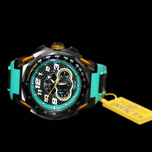 Invicta S1 Rally Men's Watch - 50.5mm, Black, Green (43798) - Picture 2 of 8